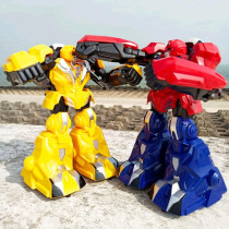 Childrens remote control somatosensory boxing fighting football battle small robot boy ring double fight electric toy