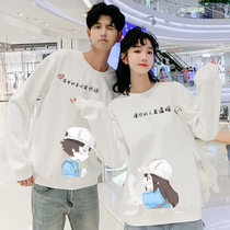 roora couple sweater spring and autumn season 2021 new trend brand ins niche super fire loose long-sleeved thin jacket
