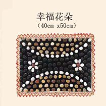 Natural Yuhua Stone Pebble Foot Massage Pad Foot Massager Pedicure Foot Pad Stone Road Finger Pressure Plate
