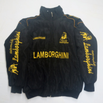 F1 racing suit tide f1 personality wind cool wind European and American style full embroidery leisure long sleeve cotton suit A199