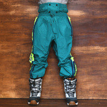 88 Korea good-Eight trendy bunches foot ski pants apple green fluorescent yellow string marked lamb cashmere warm