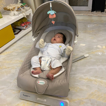 Electric coaxing baby artifact free hands baby rocking chair coaxing sleeping rocking chair baby rocking bed Children pacifying chair