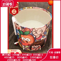 Bath tub Adult folding bath tub Full body thickening bath tub Household bath tub Bath tub Bath artifact