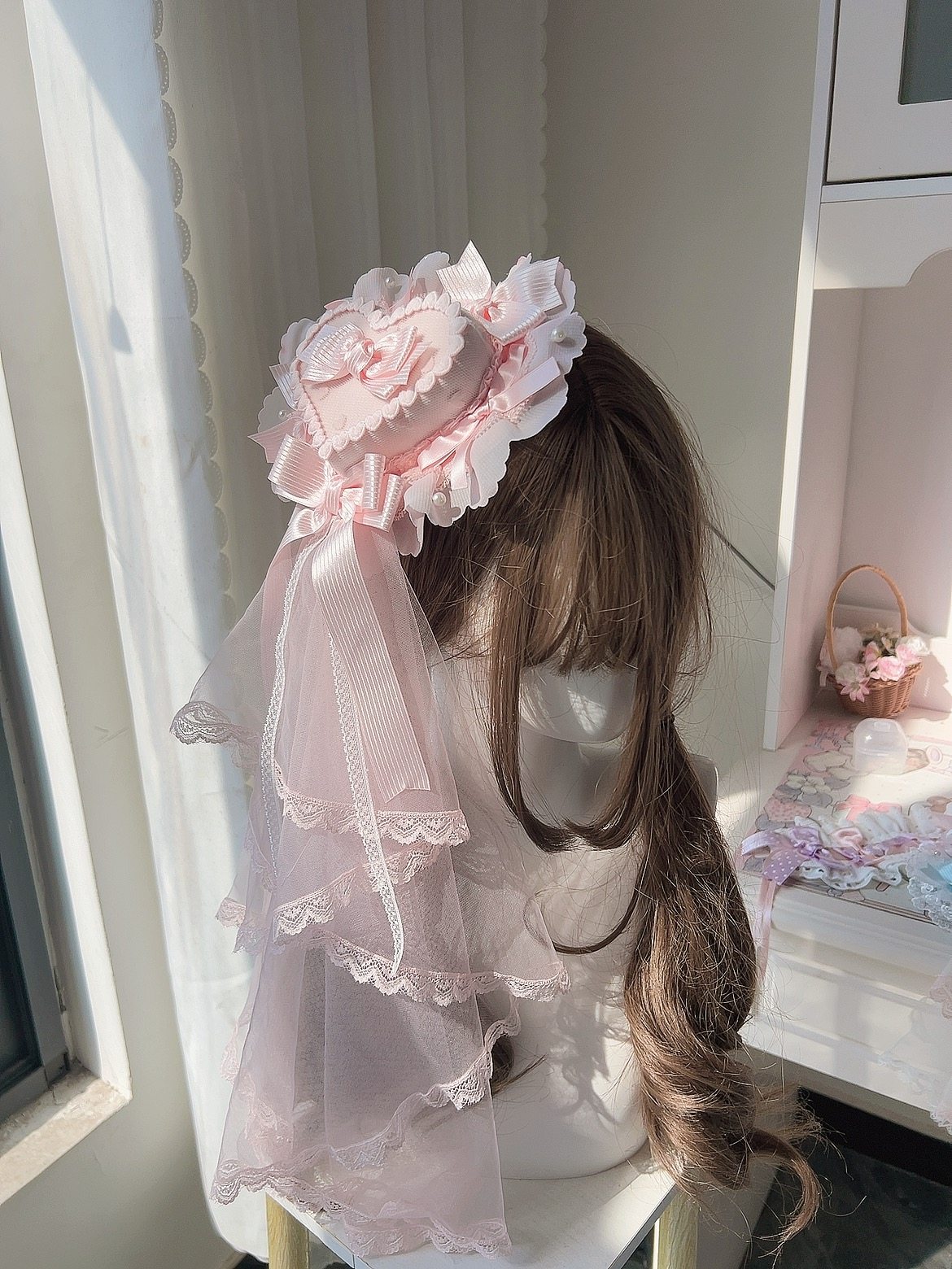 原创手作Lolita爱心礼帽花边蝴蝶结怎么选？2025年茶会搭配新趋势揭秘-AI眼镜-淘宝好物网