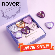 never refrigerator sticker magnetic sticker personality creative suction iron stone magnet buckle magnetic button powerful magnet magnetic sticker magnetic whiteboard magnetic sticker