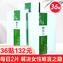Brand Snow Lotus Patch pad female cotton antibacterial antipruritic Chinese medicine private maintenance patch private care 36 tablets