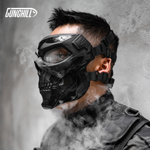 GUNCHILL 2021 spring new mens tactical skeleton ghost full face protective mask
