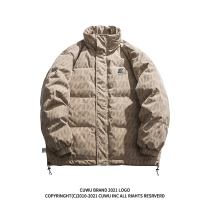 cuwu European and American retro oversize cotton coat women tide winter new warm bread clothes lazy wind cotton clothes