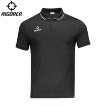 Quasi lapel polo shirt summer polyester T-shirt loose sports business leisure short sleeve DIY custom LOGO