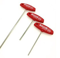 Taiwan CNC cutter plum flag wrench cutter Rod red flag T-shaped knife disc screw rice character T6 T8 wrench screwdriver