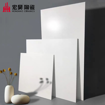 Foshan all-porcelain matte pure white wall tile tile soft white tile living room bathroom kitchen 600X1200