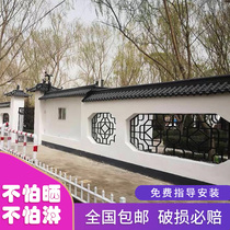 One antique eaves resin tile Chinese villa door head wall pressure roof indoor and outdoor decorative insulation plastic tiles