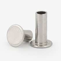 M2M2 5M3M4M5 304 stainless steel GB875 flat head semi-hollow rivets flat round head semi-hollow rivets