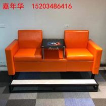 High-grade linen room billiard room table and chair New ball watching chair leather club custom billiards direct sale table tennis