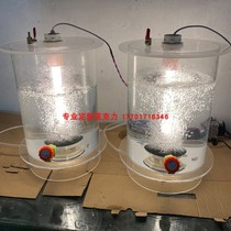 Acrylic photobiological algae culture container plexiglass photobioreactor customized in various sizes