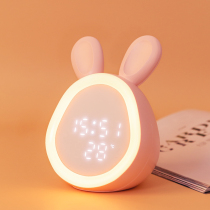 Multi-function smart small alarm clock Student special cartoon mute child girl cute electronic charging wake-up artifact