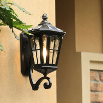 Solar Wall Lamp Eurostyle Outdoor Waterproof Garden Villa External Wall Lamp American Balcony Aisle Large Doorway House Lights