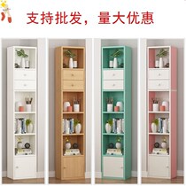 Simple bookshelf floor living room bedroom office shelf children bookcase baby narrow slit storage picture book shelf