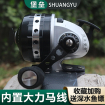 Pisces fortress bl30 fishing wheel metal fortress 30 fishing wheel imported slingshot fish fishing wheel fish swim bladder set
