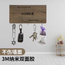 doorway storage wall entry decoration simple key hanger hook hole free wall hanging clothes hanger entrance