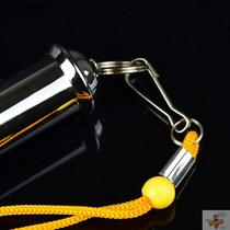 Siren whistle metal high frequency non-nuclear whistle survival whistle stainless steel large decibel outdoor survival whistle basketball referee whistle