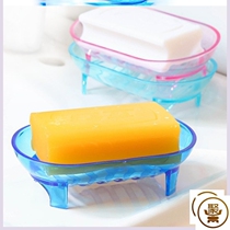 Drain travel princess soap box with lid Large can put laundry soap capacity Children absorb less water rectangular