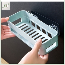 Bathroom hole-free wall-mounted shelf Bathroom toilet toilet suction cup storage rack Sink artifact