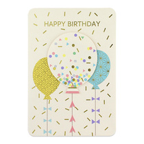 Artcon Yihe birthday gift card creative gift card creative blessing 1 pack 13B9103A