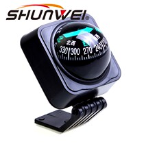 Car guide ball finger north ball South needle compass car instrument panel direction ball guide ball car compass