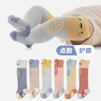 Newborn Baby Long Silo Socks Spring Autumn Style Pure Cotton No Legs Baby Non-slip High Cylinder Socks Autumn Winter Over Knee Long Socks