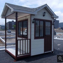 School hospital platform mobile parking lot toll guard guard guard booth duty room finished customized stainless steel scenic spot