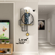 Meishida clock living room modern simple atmosphere home creative fashion decoration light luxury wall clock