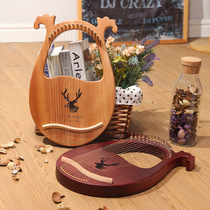 (Send teaching) Leyarqin 19-string 16-tone HARP 7-tone lyre-lyre-lyre-Liren portable musical instrument