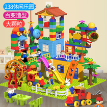  Childrens building blocks assembly toys Puzzle large particles intelligence brain use multi-function 3 years old 4 years old 6 babies men and women children 7