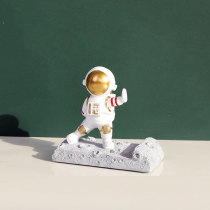 New Chinese astronaut planetary pen holder scene crafts decoration objects astronaut mobile phone holder manual features