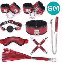 Men and women with sm instruments passion alternative flirting bed room fun equipment bundle set orgasmic toys
