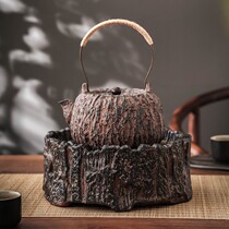 Laoyan mud silent electric pottery stove household tea maker desktop tea art electric heating stove pottery pot water stove tea stove