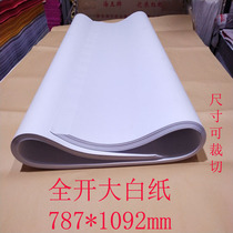Spot full open white paper writing paper paper draft paper drawing graffiti painting paper