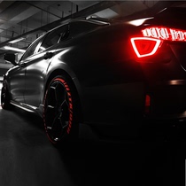 Car 3D decorative strip tire letter sticker three-dimensional sticker wheel sticker modification forged motorcycle electric car customization