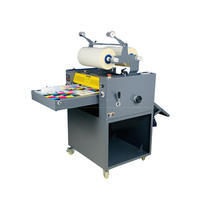Wande WD-FM490B Semi-Automatic Laminating Machine Conveyor Belt Automatic Paper Breaking Film Machine 490MM Film Machine