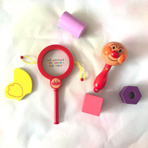 Anpanman Sand Hammer Baby Rattle Newborn Baby Grip Training toy Bedside Rattle Soothing toy