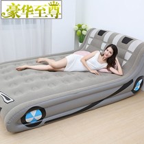  2021 new inflatable mattress single double lazy sofa cute cartoon plus user plus thick air cushion bed