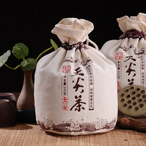 Black tea Hunan Anhua black tea 2016 Tianjian cloth bag loose tea 1 Jin aged grade Tianjian tea 500g