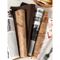 Greaseproof paper Snack chip pad paper Sandwich wrapping paper Oil absorbing paper Food special plate paper Tray paper