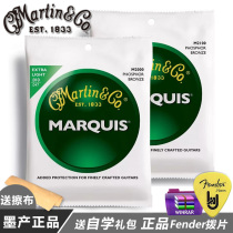 Martin M2100 Folk Guitar Strings 2000 2200 Phosphorus Copper Wood Guitar Strings 010-047