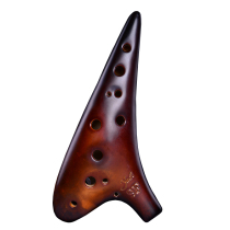) 12-hole SF Ocarina smoked series 12-hole Ocarina treble F-tone Sky City performance level