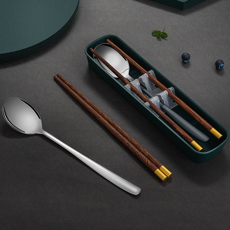 箸、スプーン、食器、単品セット、1人用2～3点セット、学生用携帯収納ボックス、旅行用食器