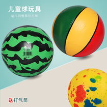 Childrens ball toys baby pats ball bounce ball Watermelon Ball Baby Ball kindergarten special baby ball