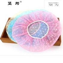 Disposable shower cap waterproof 100 headgear hair cap female household oil cap make hair film plastic bath shower