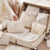 Travel collection bag Suitcase Suit Clothing Clothing Split-mouth finishing Package Underwear Cashier Bag portable